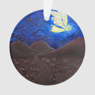 Care of the Soul Angel with Baby Holiday Ornament