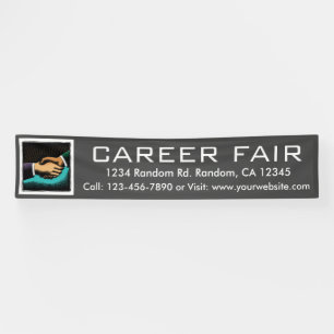 Career Fair customizable banner sign