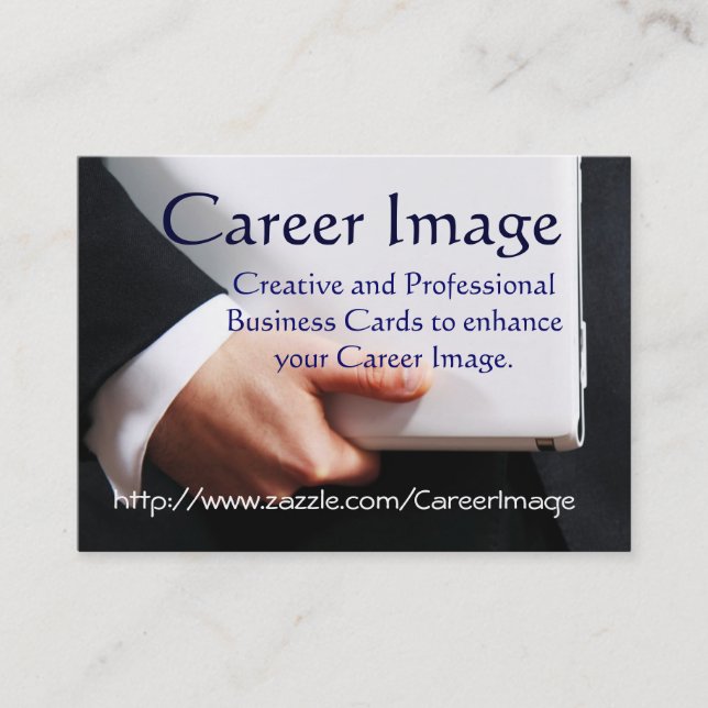 Career Image Business Card - Customizable (Front)