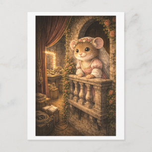 Career Mouse as Actor/Actress Postcard