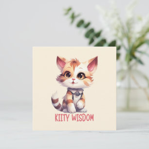 Carefree Cat Attitude – Playful Feline Design