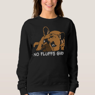 Carefree Laidback Clever Pun Witty Sarcasm Poodle  Sweatshirt