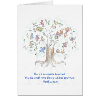 Carefree Sparrows Card