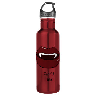 Careful, I bite. Stainless Steele water bottle