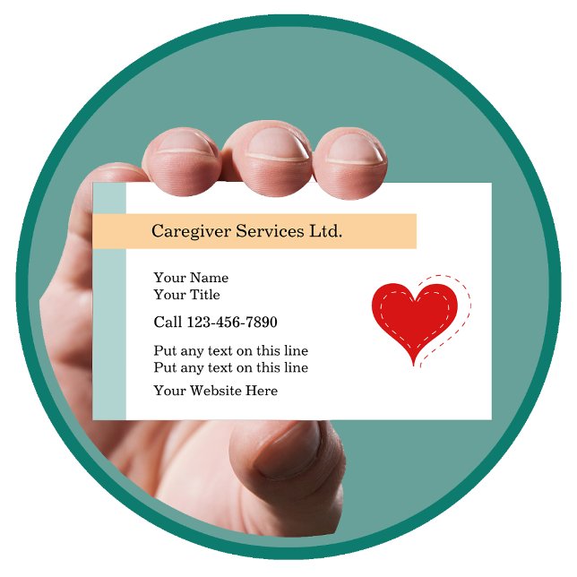 Caregiver Business Cards (Creator Uploaded)