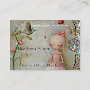 Caregiver Carrie Birdy Helper Business Card