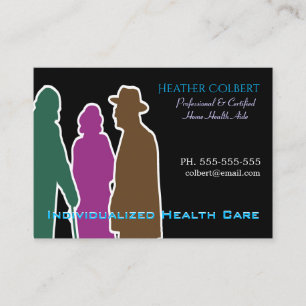 Caregiver Helpful Assistant Business Card