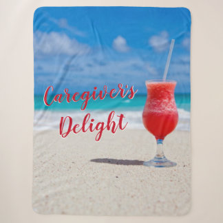 Caregiver's Delight Sherpa Blanket