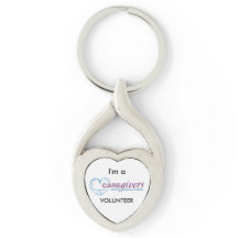 CAREGIVERS Volunteer Keychain
