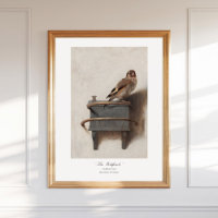 Carel Fabritius Goldfinch Dutch 1654 Fine Art