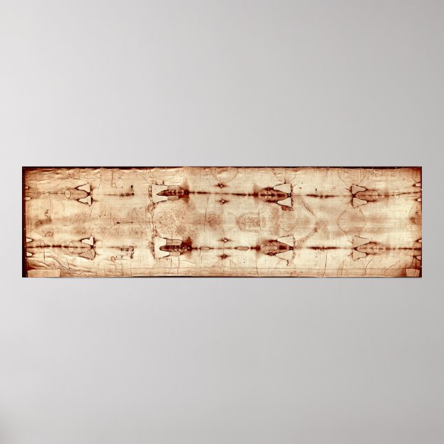 Carénage de Turin Jesus Poster de tissu d'inhumati (Devant)