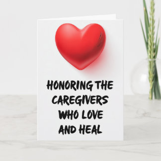Carers Greeting Card