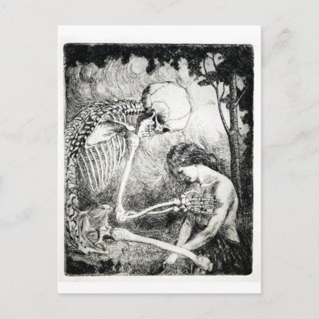 Caress of Death postcard (Front)