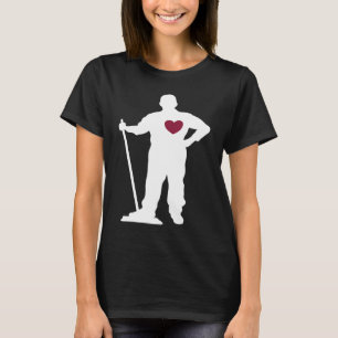 caretaker cleaner janitor custodian cleanser for w T-Shirt