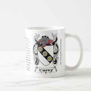 Carey, l'origine et signification sur une tasse