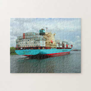 Cargo freighter ship jigsaw puzzle