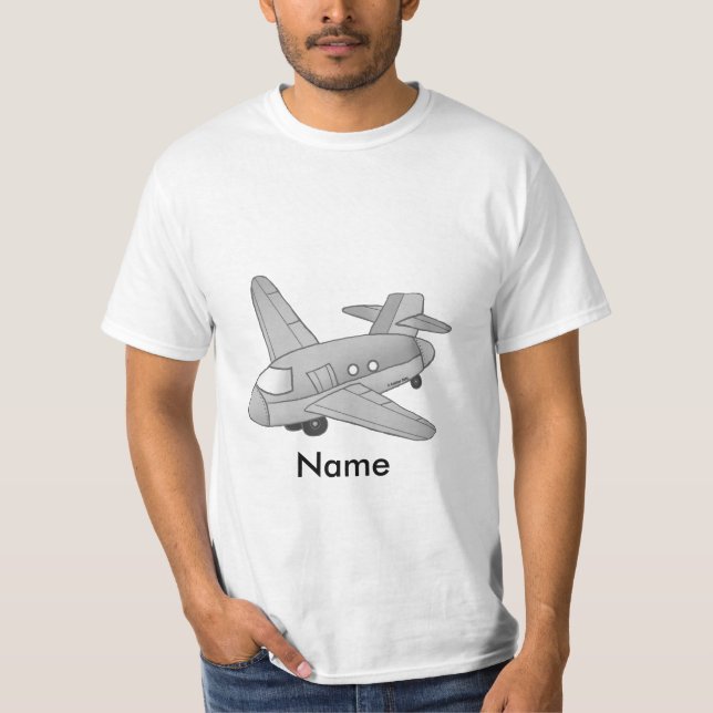Cargo Plane Airplane T-Shirt (Front)