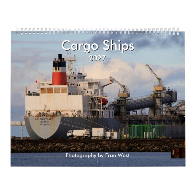 Cargo Ships 2027 calendar (Cover)