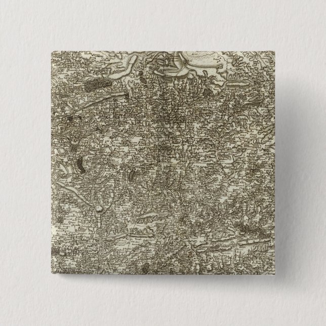 Carhaix, Brest 2 Inch Square Button (Front)