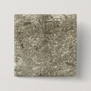 Carhaix, Brest 2 Inch Square Button