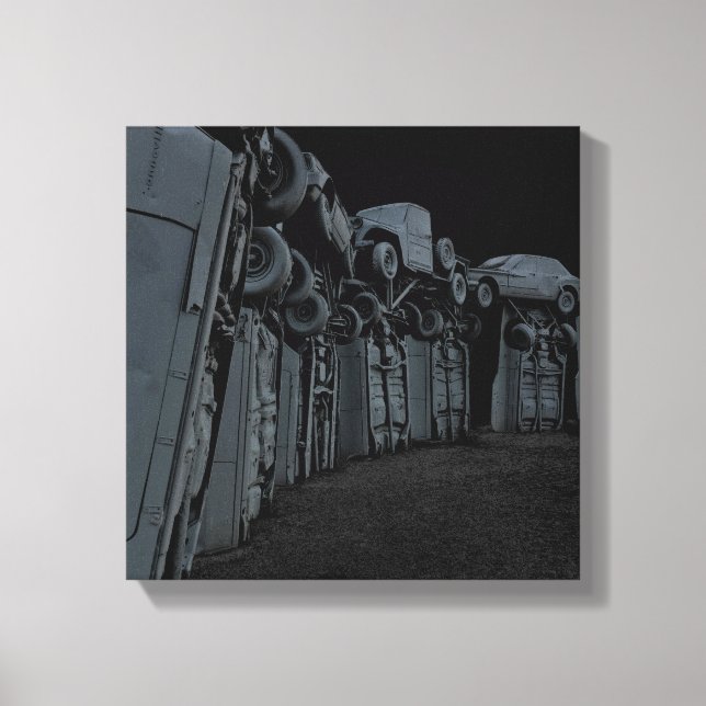 carhenge canvas print (Front)