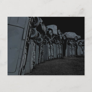 carhenge postcard