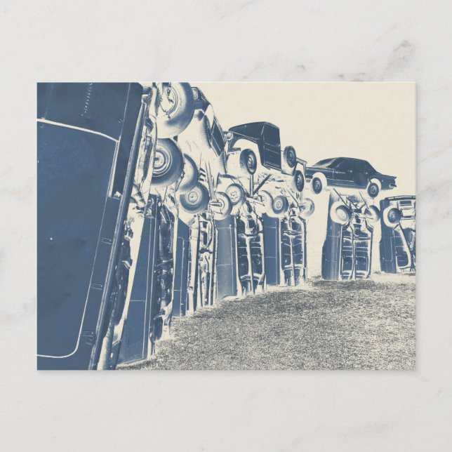 carhenge postcard (Front)