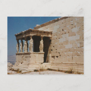 Cariatides - Athens Postcard