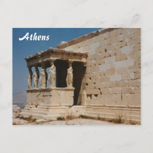 Cariatides - Athens Postcard