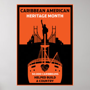 Caribbean American Heritage Month Poster