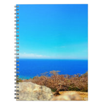Caribbean Azure Bliss – Ruled Notebook