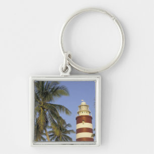 Caribbean, Bahamas, Abaco, Elbow Cay. Hopetown Keychain
