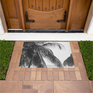 Caribbean Beach Bliss 10 #art #nature Doormat