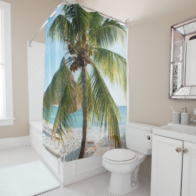 Caribbean Beach Bliss #1 #wall #art (In Situ)