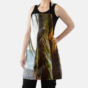 Caribbean Beach Bliss #2 #wall #art  Apron