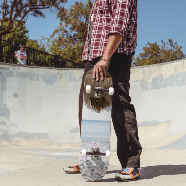 Caribbean Beach Bliss #3 #wall #art Skateboard (Outdoor 2)
