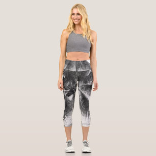 Caribbean Beach Bliss #5 #tropical #wall #art Capri Leggings