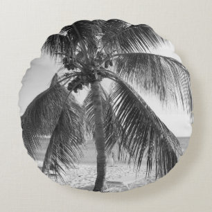 Caribbean Beach Bliss #5 #tropical #wall #art Round Pillow