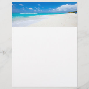 Caribbean beach flyer