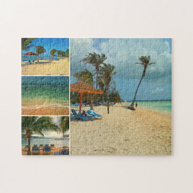 Caribbean beaches jigsaw puzzle (Horizontal)