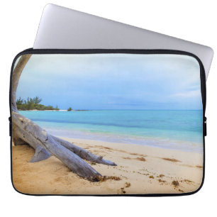 Caribbean Beachscape Laptop Sleeve