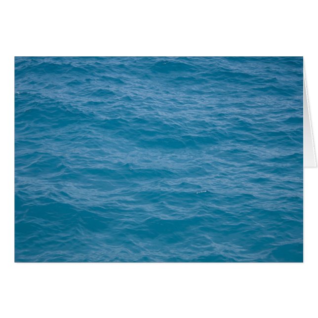 Caribbean Blue Water (Front Horizontal)