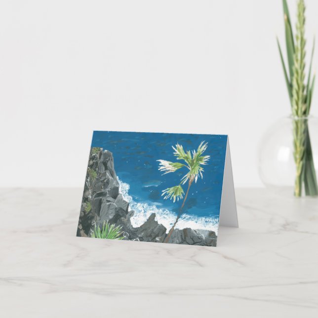 "Caribbean" Card from Canvas Justice (Front)
