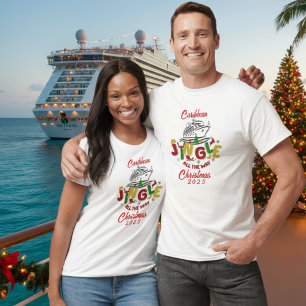  Caribbean Chritmas  Cruise Personalize T-Shirt