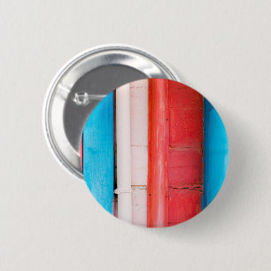 Caribbean colours - abstract 2 inch round button