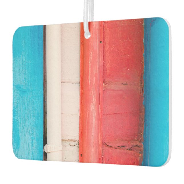 Caribbean colours - abstract air freshener (Left)