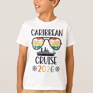 Caribbean Cruise 2026 Vacation Trip Matching Famil T-Shirt