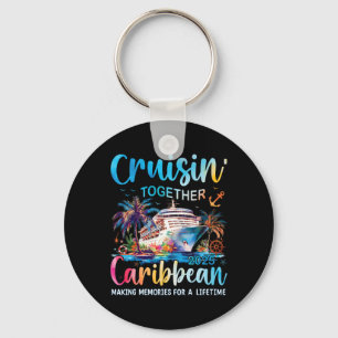 Caribbean Cruise Family Vacation 2025 Cruisin’ Tog Keychain