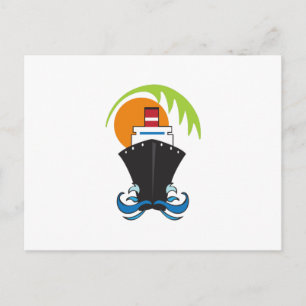 CARIBBEAN CRUISE POSTCARD