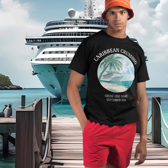 Caribbean Cruise Ship Embarkation Custom Group T-Shirt (Creator Uploaded)